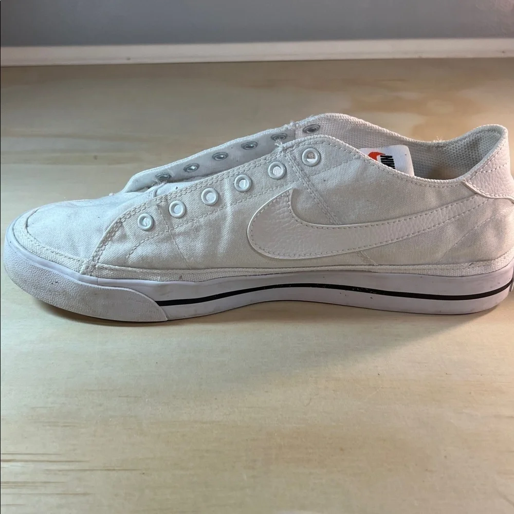 Nike Off-White Canvas Sneakers  Men’s Sz 10.5